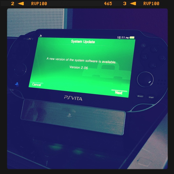 PlayStation Vita v2.06