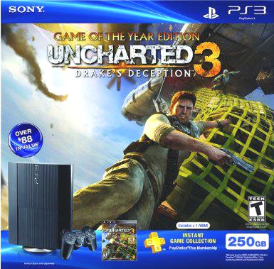Sony Stealthily Updates the Uncharted 3 GOTY Edition PS3 Bundle: Ditches  DUST 514 for a Year of PS+ - PlayStation LifeStyle