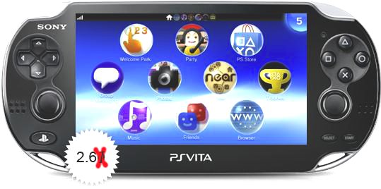 PlayStation Vita Firmware 261